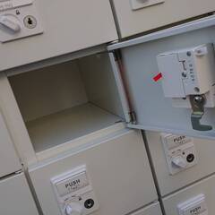 美品 生興製 IC錠式 18人用 貴重品 小物入れ ロッカー KLKW-18H-C 別注マスターキー付 両開き収納付 SEIKO 