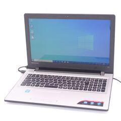 中古良品 新品爆速SSD 15.6型 銀色 ノートPC Lenovo 300-15IBR Celeron 4GB DVDRW 無線 Bluetooth カメラ Windows10 Office済 中古良品 新品爆速SSD 15.6型 銀色 ノートPC Lenovo 300-15IBR Celeron