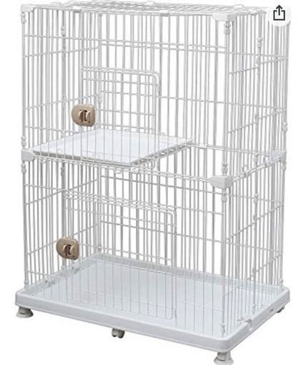 猫ケージ　2段