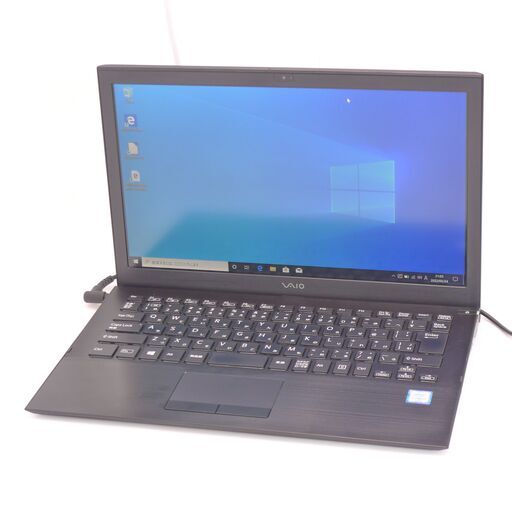 中古美品 爆速SSD 13.3型 ノートパソコン SONY VJS131C11N 第6世代Core i7 8GB 無線 Bluetooth カメラ Windows10 Office
