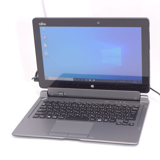 中古美品 爆速SSD 11.6型 タブレット 富士通 Q616/N 第6世代 CoreM 4GB 無線 Wi-Fi Bluetooth webカメラ Windows10 Office