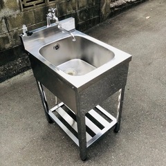 ⭐︎中古品 AZUMA 1槽シンク 1800x600x800mm 厨房機器⭐︎