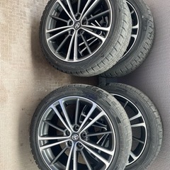 トヨタ86   ZN6タイヤホイール4本セット　バリ溝