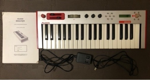 【取引進行中】中古シンセサイザー　ALESIS micron