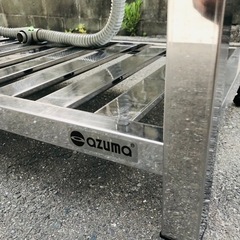 二槽シンク　azuma   業務用　厨房用　店舗用品　中古品
