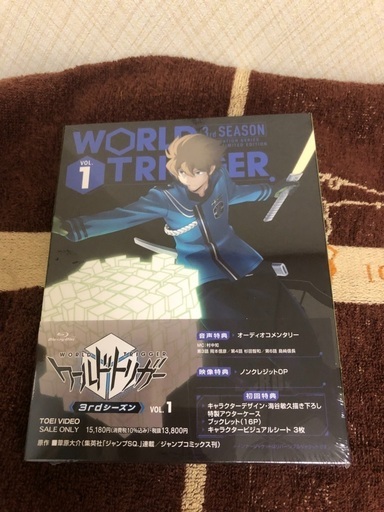 ワールドトリガー Blu-ray Disc 3rdシーズン vol.1 (初回特典付き) 見本品