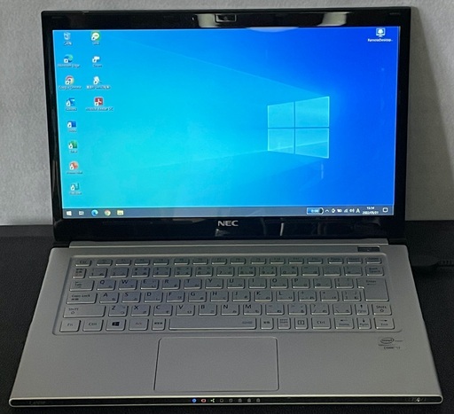 超薄型軽量 LaVie Z LZ750JS Core-i7メモリ4G 高速SSD256GB Office2019Pro すぐ使える高速起動！