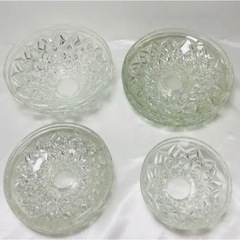 昭和レトロ　 ガラス皿