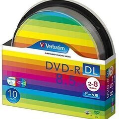 三菱化学 DVD-R DL 8.5GB 10枚パック（未開封)