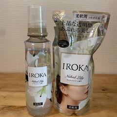 IROKA ネイキッドリリーの香り 柔軟剤 本体(開封済み)+詰...