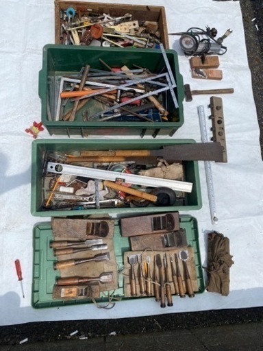 工具　カンナ　ノミ　鋸　大工道具  職人用