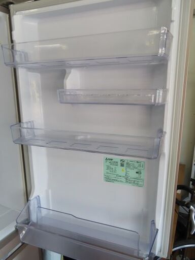 三菱 冷凍冷蔵庫 mr-37ey-r 370L 2015年製 冷蔵庫