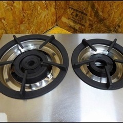 (684-1) マルゼン 業務用 ガステーブル 卓上 2口コンロ M-212C 2019年製 都市ガス用 W595D420H160 中古 厨房 飲食店 店舗