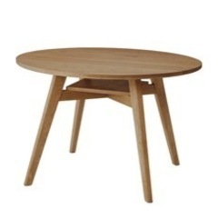 unico ADDAY ラウンドダイニングテーブル Φ1100 とKOTONAチェア２脚