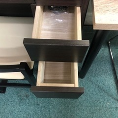 ライティングミラー 中屋家具 椅子付き 蛇腹 ライティングデスク 