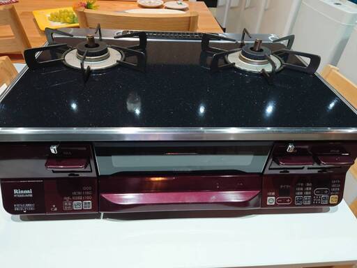 Rinnai／リンナイ　都市ガス用ガステーブル／ガスコンロ　左強火　2017年製　RTE65VARBL　リサイクルショップ札幌　買取本舗　西野店 Rinnai／リンナイ 都市ガス用ガステーブル／ガスコンロ 左強火 2017年