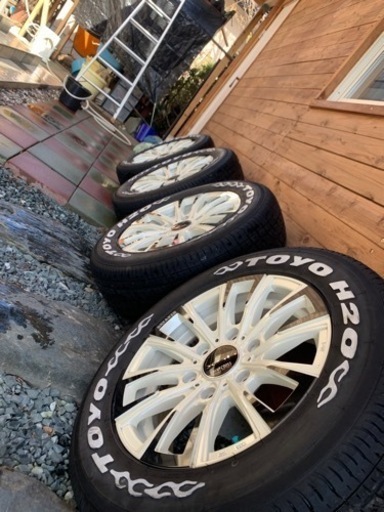 ハイエース16インチホイールマッドクロス ブレイカーXS6