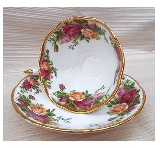 2客セット【ロイヤルアルバート オールドカントリーローズ】カップ