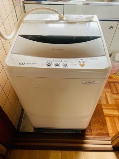 パナソニック　5.0kg 洗濯機