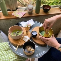 表参道のカフェで♪テーブル茶道ワークショップ − 東京都