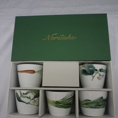 （未使用品）Noritake ジャパニーズカップセット5P 電子...