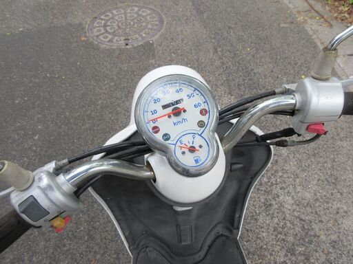 ビーノ FI 4スト ホワイト Gロック付き ヤマハ 原付