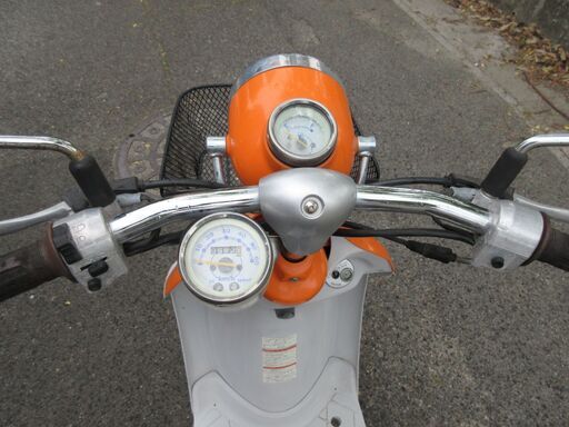 レッツ4パレット オレンジ FI 4スト インジェクション スズキ 原付