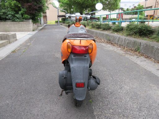 レッツ4パレット オレンジ FI 4スト インジェクション スズキ 原付