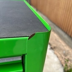 『引き取り希望』　値下げして再出品　スナップオン　ロールキャブ　工具箱　緑　