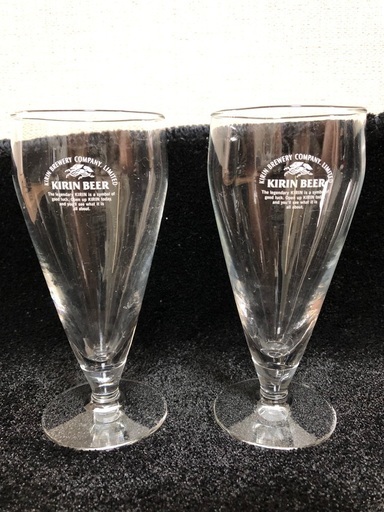 6個セットキリンビール グラス 昭和レトロ ビールグラス ビールタンブラー 300ml