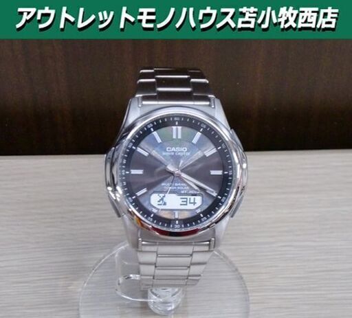 CASIO ウェーブセプター WVA-M630D-1AJF 電波ソーラー マルチバンド6 メンズ 腕時計 カシオ 苫小牧西店