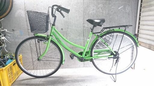 その他 自転車中古 STARTer カゴリアキャリア鍵付き タイヤ26インチ 