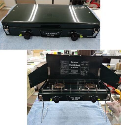 廃盤品 希少! イワタニ カセットフーツインバーナー CB-55E 廃盤品 希少! イワタニ カセットフーツインバーナー CB-55E