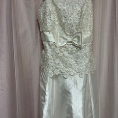 純白ドレス　新品