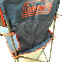 未使用保管品 Coleman コールマン アームチェア ネイビー ドリンクホルダー付き アウトドアチェア キャンプ椅子　西岡店 - 札幌市