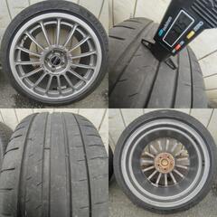 タイヤ付きアルミホイール4本セット■215/45ZR17■ミシュラン■OZスポーツ■17×8JJ +43 5H×100