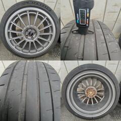 タイヤ付きアルミホイール4本セット■215/45ZR17■ミシュラン■OZスポーツ■17×8JJ +43 5H×100