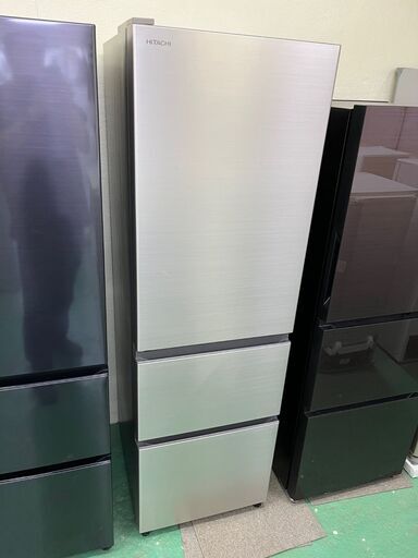 ★未使用品★R-V32NVL 自動製氷機 3D冷蔵庫 2021年 日立 315L 左開き R-V32NV HITACHI キッチン