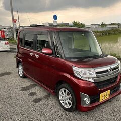 【ネット決済】タントカスタム、車検6年2月まで、フルセグナビ、T...