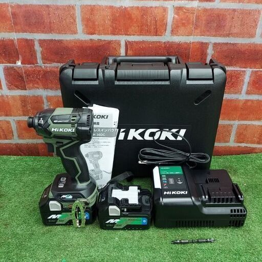 HiKOKI WH36DC 2XPGS インパクトドライバー【野田愛宕店】【店頭取引限定】【未使用】管理番号：IT9IC3UBOIJI