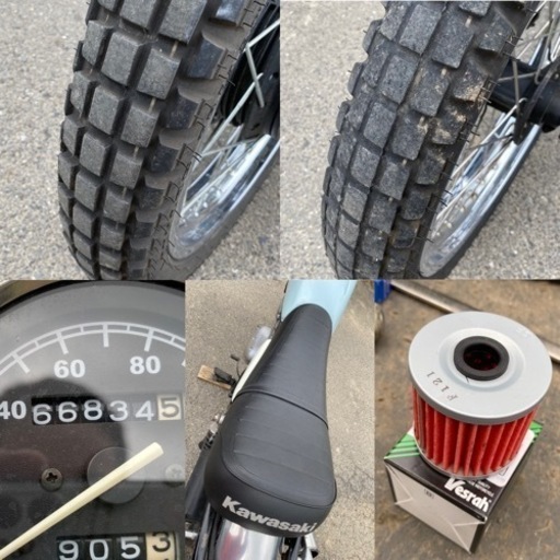☆250TR.Kawasaki☆プラグ・オイル・エレメントなどなど新品交換^_^色々整備で快調！250ccオフロードバイク☆ ☆250TR.Kawasaki☆プラグ・オイル・エレメントなどなど新品交換^_
