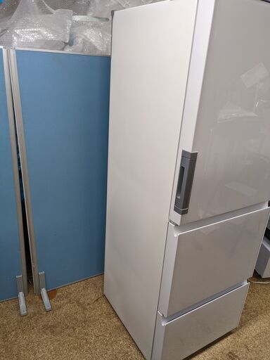 高年式】 2020年製 SHARP ノンフロン冷凍冷蔵庫 SJ-GW35F-W 3ドア 350L