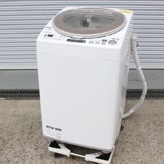 T971) シャープ ES-TX950-N 全自動洗濯機 201...