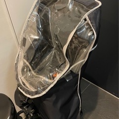 6/9まで値下げ?屋内保管のPanasonic電動自転車/前方後方にシート、雨除け