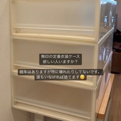 無印良品 衣装ケース