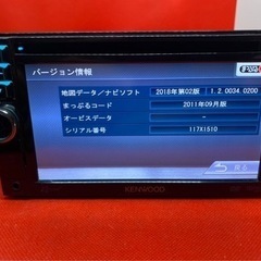 KENWOOD 最新地図 MDV-434DT フルセグTV 新品バックカメラ付き け-7