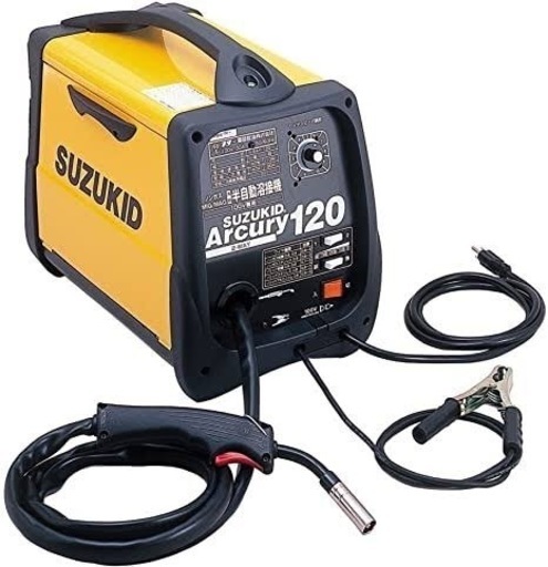 スズキッド 半自動溶接機 ノンガス 100V