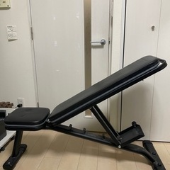 可変式ダンベル40kg×2と可動式ベンチ　引き取りのみ
