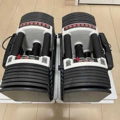 可変式ダンベル40kg×2と可動式ベンチ　引き取りのみ