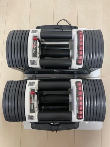 可変式　40kg ダンベル　引取りのみ　ベンチ+マット付き